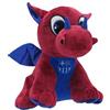 CYPBRANDS FC Barcelona, Peluche, Drago, 25 cm, Colore Blaugrana, Prodotto Ufficiale