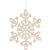 Bizzotto Pendaglio Fiocco Neve oro Bizzotto Serendipity 26x0,1x30h