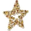 Bizzotto Stella Deco Natale Bizzotto Palline oro Asso joe D40x33h