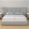 miasuite i sogni italiani AILIME SRL Materasso SFODERABILE alla Francese 140X200X26 CM Matrimoniale in Memory Foam Ortopedico Prime