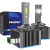 BEAMFLY D3S LED Lampadine 36000LM, Lampadina per Fari Auto, 110W Abbaglianti/Anabbagliant Sostituisci Lampadine Allo Xeno Originale HID D3S Plug and Play - 2 Lampade