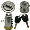 LART Per Fiat Panda dal 2003>2012 Kit Messa in Moto con Chiave+2 Nottolini Nottolino