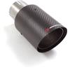 RAGAZZON Terminale di scarico Carbon rotondo Ø90mm L190 Ragazzon RO.90 Carbon