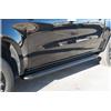 ARRIGONI Pedane laterali S50 stondate alluminio Volkswagen Amarok BLACK dal 2023