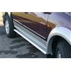 ARRIGONI Tubi laterali ovali alluminio di protezione Great Wall Steed 2/4 porte 2009-2017