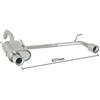 RAGAZZON Scarico + terminale 50.0178.05 omologato Fiat Panda 169 1.4 100HP 2003-2012