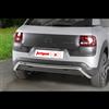 ARRIGONI Tubo protezione posteriore inox lucido 50mm Citroen Cactus dal 2015