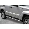 ARRIGONI Pedane laterali ovali acciaio inox lucido Jeep Cherokee 2008-2013