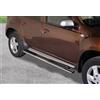 ARRIGONI Pedane laterali ovali inox lucido Dacia Duster 2010-2017