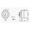 MAGNETI MARELLI 063321044010 - Alternatore 12V 55A