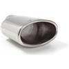 RAGAZZON Terminale di scarico inox universale ovale 115x70mm ingresso 50mm Ragazzon 1050