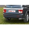 ARRIGONI Coppia tubi protezione posteriore inox lucido 60mm SsangYong Kyron fino al 2006