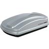 NORDRIVE Box Auto Portatutto Portapacchi Nordrive in ABS 330 litri Argento lucido