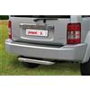 ARRIGONI Tubo di protezione posteriore acciaio inox lucido 70mm Jeep Cherokee dal 2008