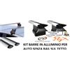 Cam Per Mazda 6 I 5p (02>07) Kit Barre Portat in Alluminio Fly (NO RAIL SUL TETTO)