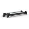 NORDRIVE Portasci e Snowboard NK-60 in alluminio per barre 6 sci o 4 snow