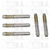Mi.ra Kit 5 cannette punteria con Molle per Fiat 500 Ricambi per Auto d'epoca
