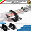 ESL PORTASCI PORTA SCI PORTA SNOWBOARD MAGNETICI CON SERRATURA PER JEEP RENEGADE