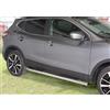 ARRIGONI Pedane laterali in acciaio inox lucido 70mm Nissan Qashqai dal 2014