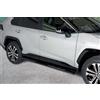 ARRIGONI Pedane laterali acciaio inox ovale NERO Toyota Rav4 dal 2019