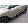 ARRIGONI Pedane laterali S50 stondate alluminio NERO Renault Kadjar dal 2015