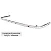 PILOT Barra inox sotto paraurti camion Type 20 - DAF XF 105