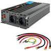 LAMPA Inverter trasformatore di corrente 24V-230V 3000W + USB