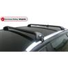 FABBRI Barre portatutto telescopiche alluminio nero per corrimano integrato 85-122cm