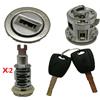 LART Per Citroen Nemo 2008> Kit Messa in Moto con Chiave + 2 Nottolini Nottolino