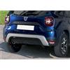 ARRIGONI Tubo protezione posteriore inox black 60mm Dacia Duster 2018-2023