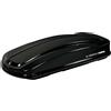 NORDRIVE Box Auto Portatutto Portapacchi Nordrive in ABS 430 litri Nero Lucido