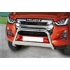 ARRIGONI Bull Bar protezione anteriore inox lucido 60mm con traversa Isuzu D-Max 2020-202
