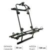 FABBRI Portabici 2 bici posteriore nero per camper Ducato-Boxer-Jumper