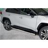 ARRIGONI Pedane laterali acciaio inox lucido 70mm Toyota Rav4 dal 2019