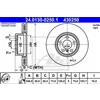 ATE 24.0130-0250.1 - Disco freno singolo anteriore destro ventilato 430250