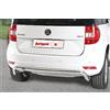 ARRIGONI Tubo di protezione posteriore inox lucido 50mm Skoda Yeti 4x2 dal 2014