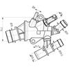 Aftermarket VALVOLA TERMOSTATICA PER FIAT STILO (192) 1.9 JTD (192AXS1B,192BXS1B) 09.2004>