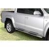 ARRIGONI Pedane laterali ovali acciaio inox lucido Volkswagen Amarok 2010-2022