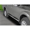 ARRIGONI Pedane laterali inox lucido 70mm Mitsubishi L200 Double Cab 2015-2018