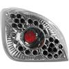 PILOT Coppia fanali posteriori cromo LED Ford Fiesta IV dal 08/1995 al 01/2002