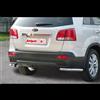 ARRIGONI Tubi protezione posteriore inox lucido 60mm Kia Sorento dal 2009 al 2011