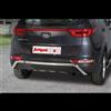 ARRIGONI Tubo protezione posteriore inox lucido 50mm Kia Sportage 2016-2021