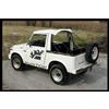 SUNTOP Copertura Bikini Top per Suzuki Samurai SJ e Santana colore Bianco