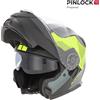 Acerbis CASCO MODULARE APRIBILE ACERBIS SEREL 2206 NERO GIALLO FLUO TAGLIA XS S M L XL
