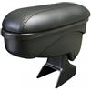 CORA Bracciolo portaoggetti similpelle nero Seat Ibiza IV 2008-2016