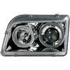 PILOT Coppia fanali anteriori cromo Angel Eyes Renault Clio dal 09/1990 al 02/1996