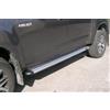 ARRIGONI Pedane laterali S50 stondate alluminio Toyota Hilux doppia cabina dal 2016