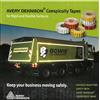 Avery Rotolo Adesivo Catarifrangente Rosso 5mm 50Mt Avery ECE-104 Camion Rimorchi Tir
