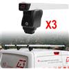 G3 3 barre portatutto portapacchi alluminio G3 Peugeot Expert H2 2007-2016