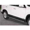 ARRIGONI Pedane laterali ovali acciaio inox lucido Kia Sorento dal 2012 al 2014